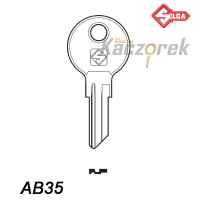 Silca 102 - klucz surowy - AB35